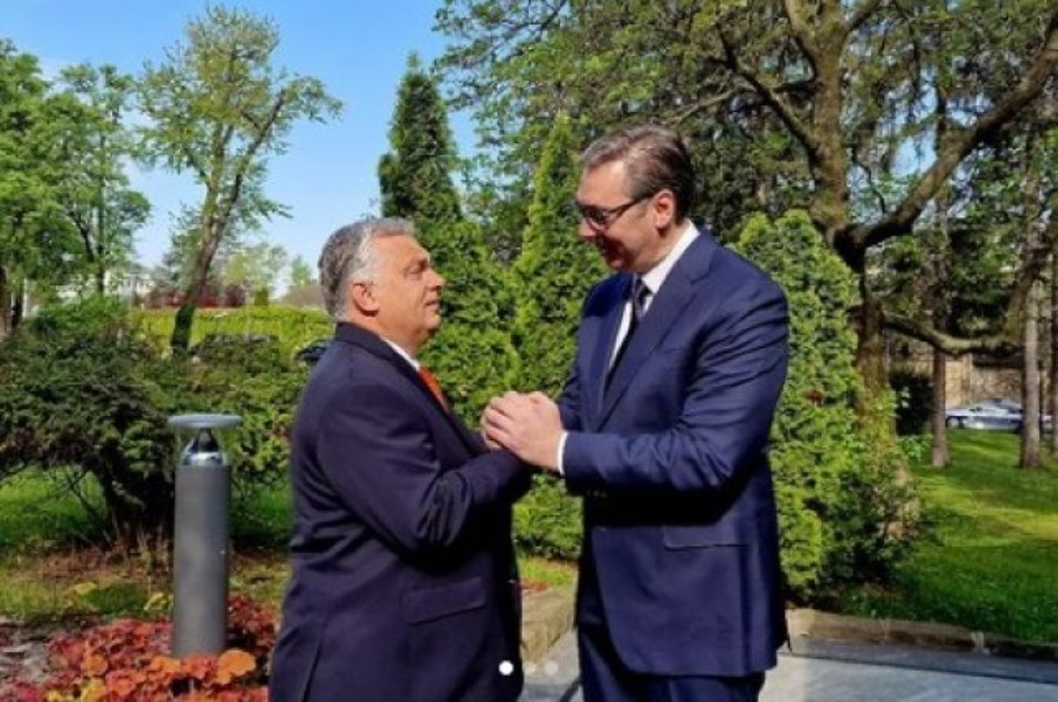 Vučić dočekao Orbana: Veliki prijatelj Srbije