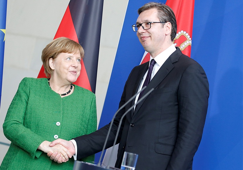 Vučić sa Merkel o kvotama EU za čelik, Kosovu i Metohiji i ekonomiji