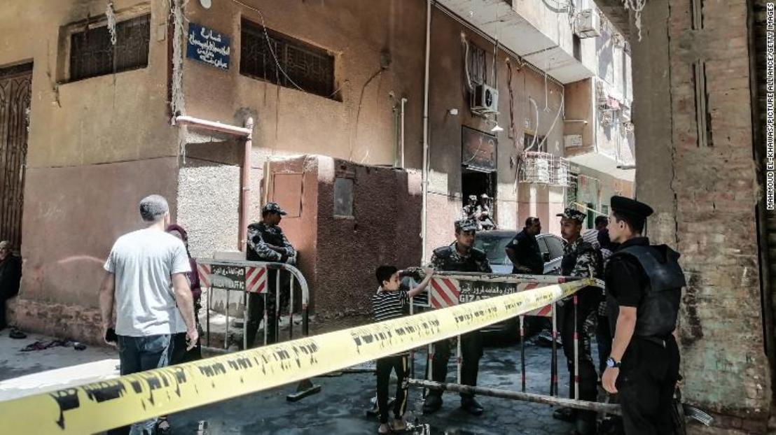 Najmanje 41 žrtva požara i stampeda u crkvi u Gizi