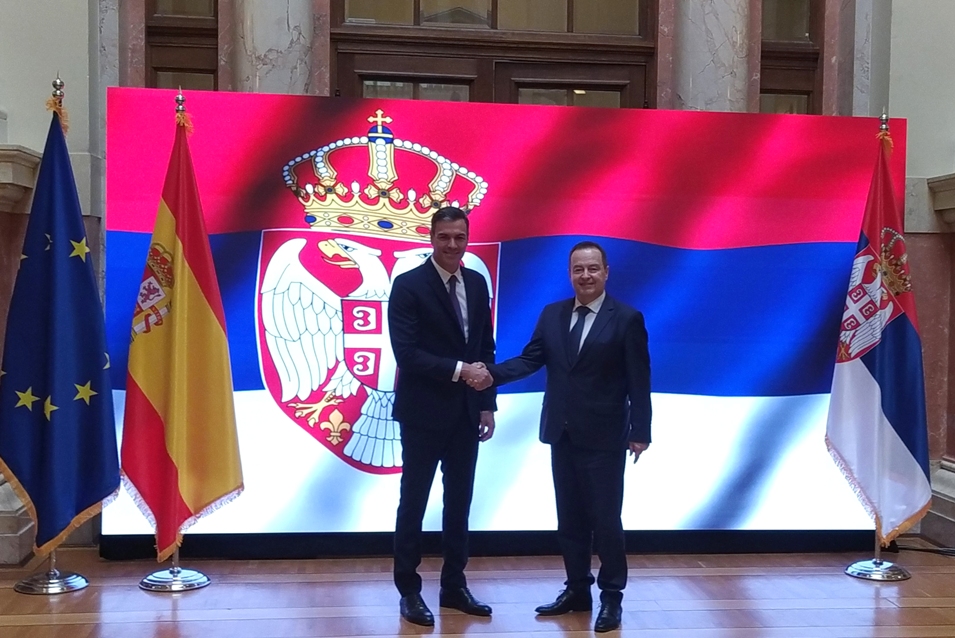 Dačić sa Sančezom: Španija uvek uz Srbiju