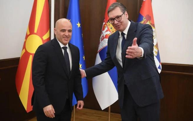 Vučić sa Kovačevskim: Odnosi Srbije i Severne Makedonije najbolji u savremenoj istoriji
