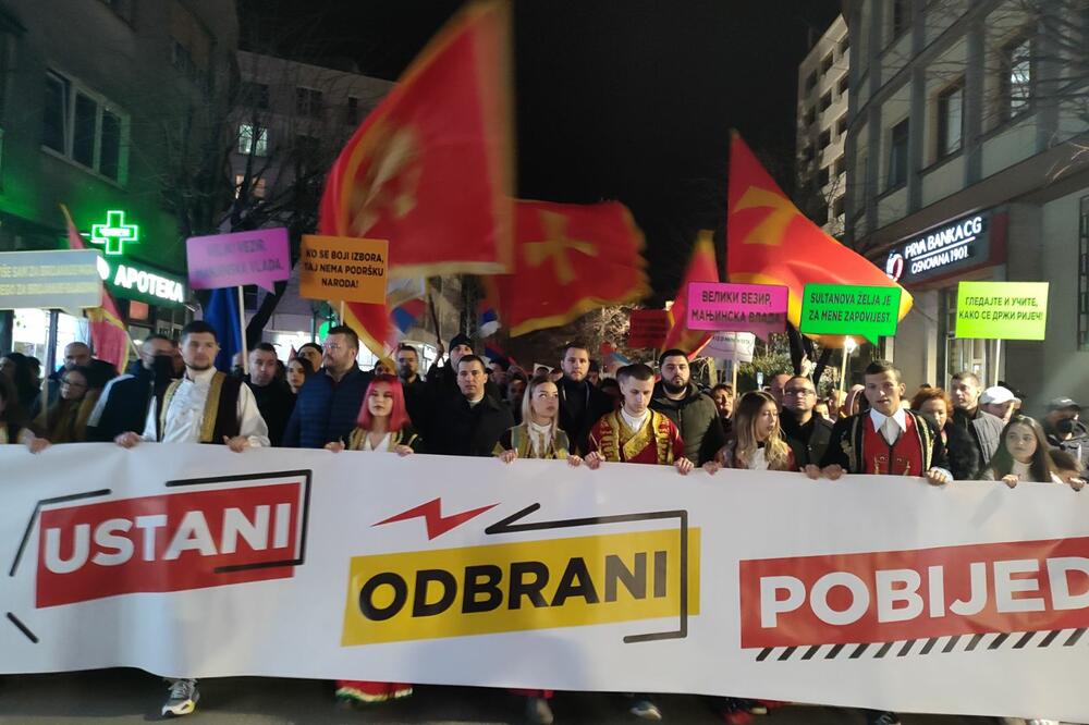 Bečić u Nikšiću: Naši protesti sve masovniji