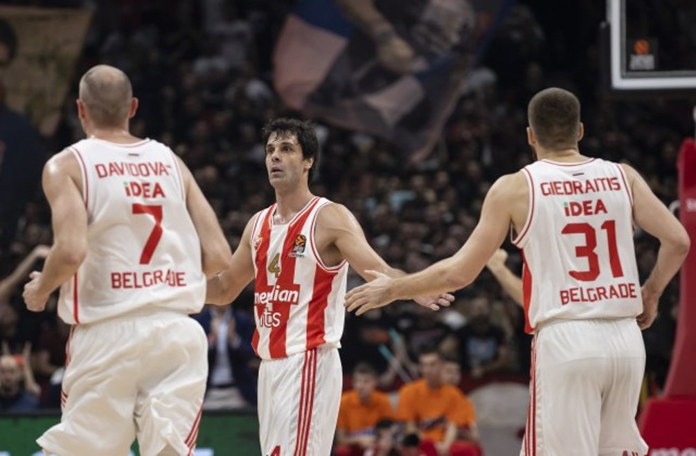 Košarkaši Crvene zvezde izgubili od Valensije posle neizvesne završnice