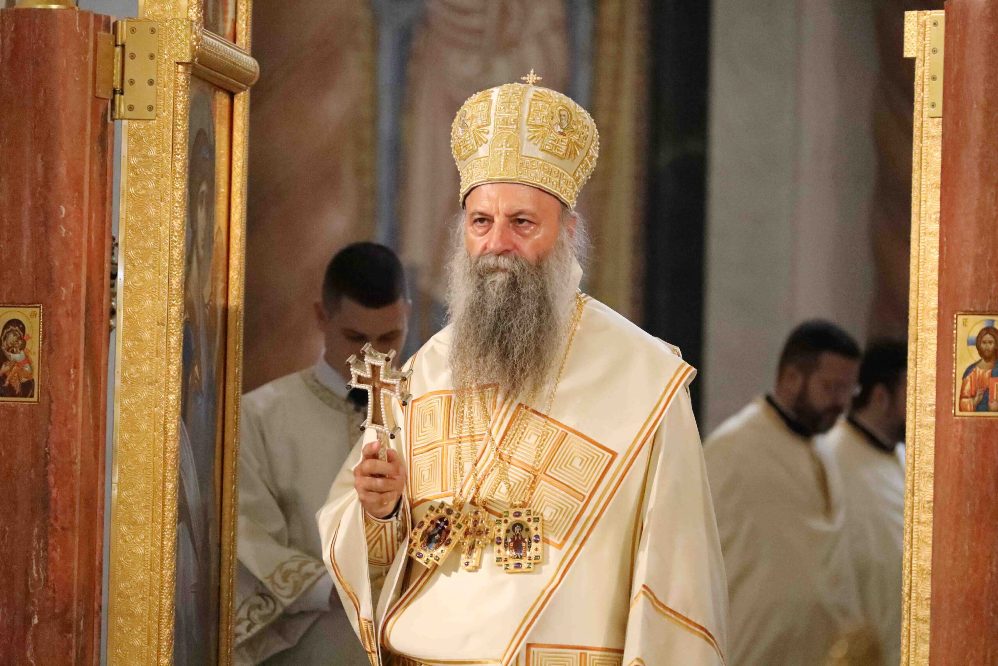 Patrijarh Porfirije: Apelujemo na one koji imaju ključeve mira u svetu da ih upotrebe kako bi došao mir na sve ljude na KiM