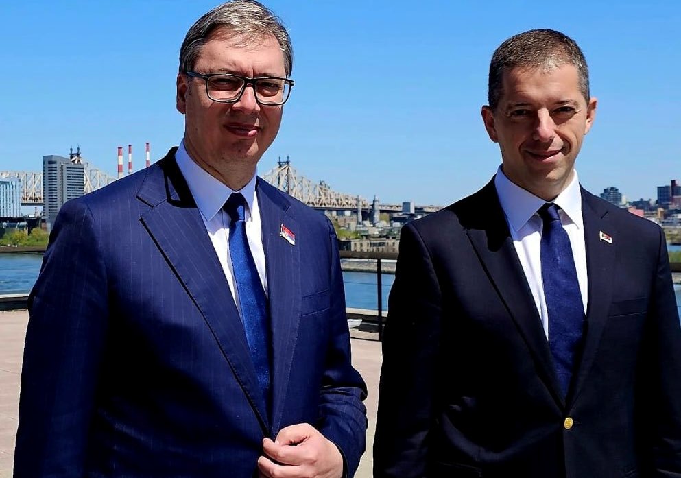 Đurić: Čast je i privilegija predstavljati Srbiju kao član delegacije predsednika Vučića