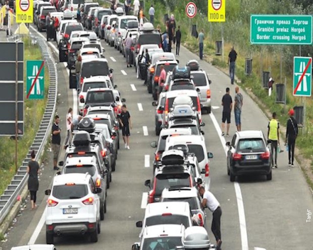 Saobraćaj se preusmerava na Kelebiju zbog gužve na Horgošu