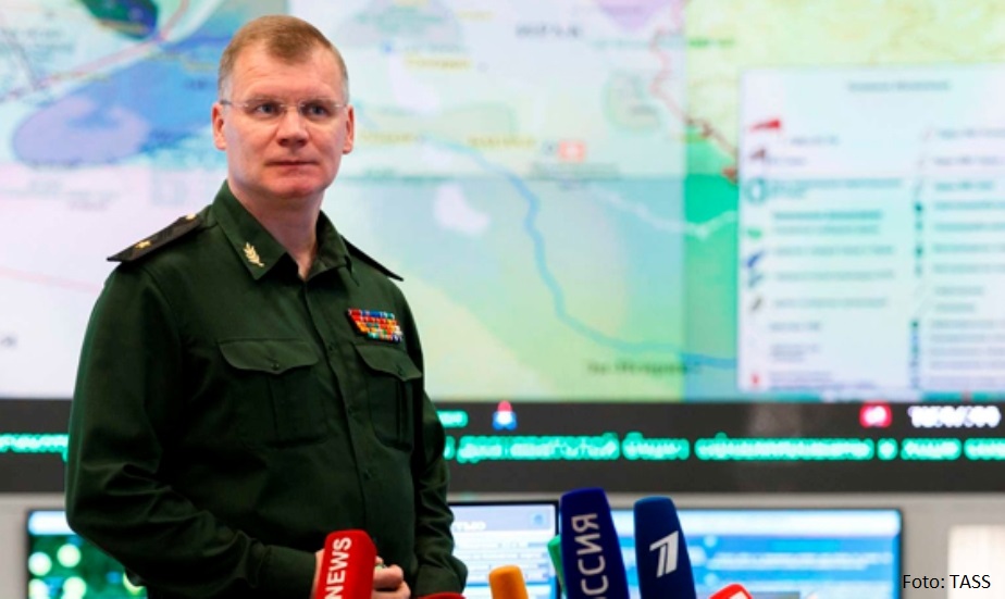 Konašenkov: Ruske snage oborile ukrajinske rakete i bespilotne letelice