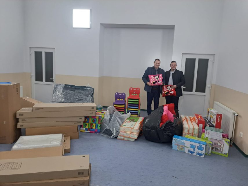 Rumunska kancelarija za vezu opremila novu zgradu vrtića u Goraždevcu