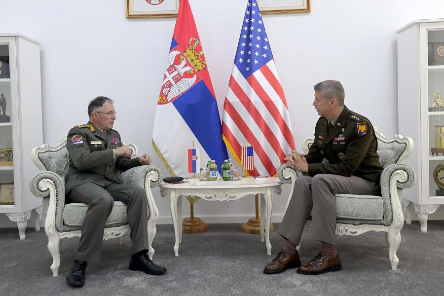 General Mojsilović sa šefom Biroa Nacionalne garde SAD o unapređenju saradnje