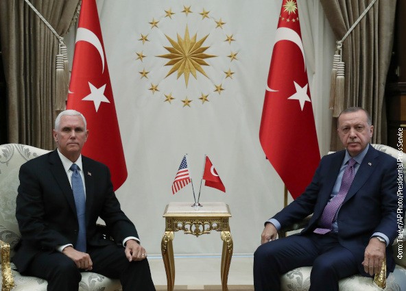 Pens i Erdogan postigli sporazum, dogovoren petodnevni prekid vatre
