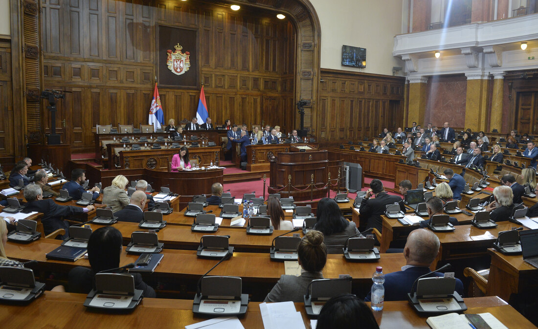 Za sutra sazvano treće vanredno zasedanje Skupštine Srbije