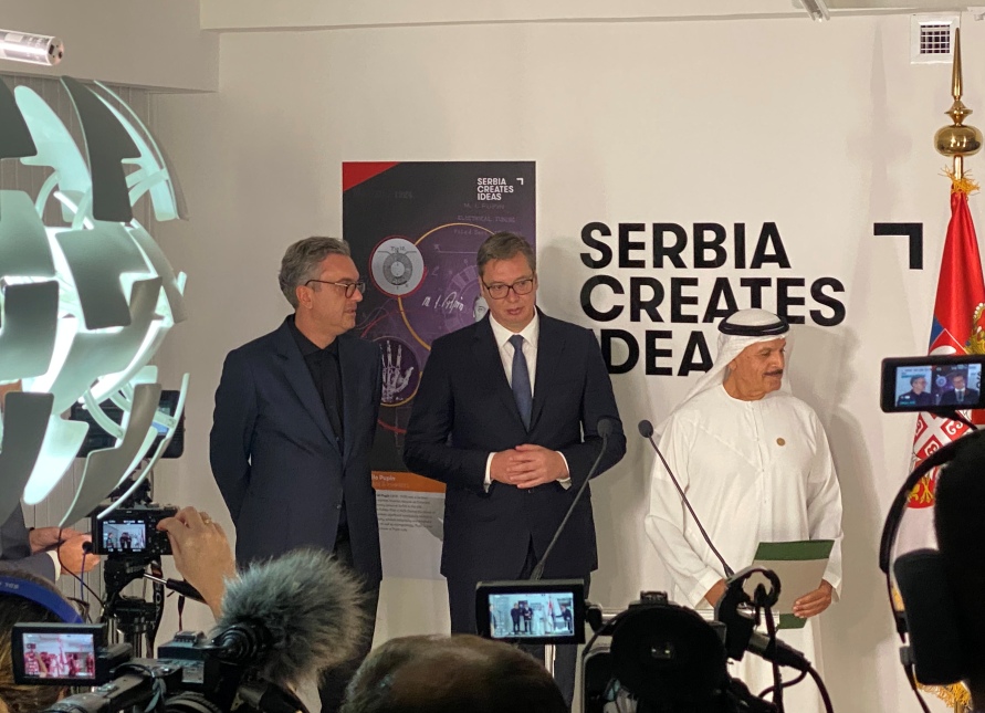 Otvoren srpski poslovni hab u Dubaiju, Vučić poručio da je svet pred krizom nesagledivih posledica
