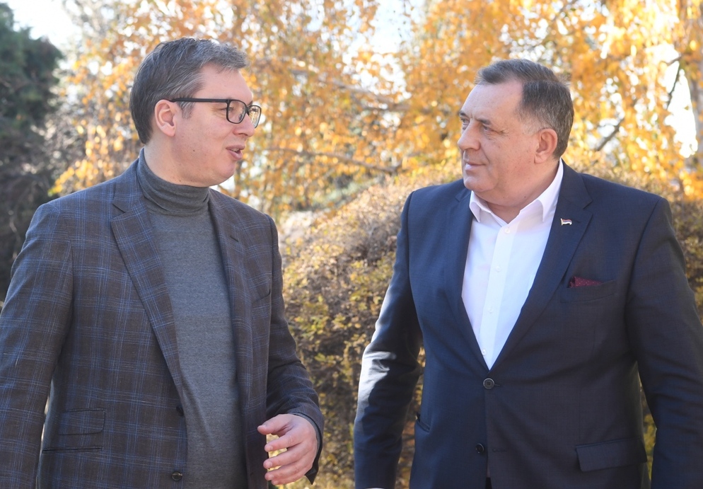 Vučić i Dodik razgovarali u Beogradu o regionalnim pitanjima i auto-putu 