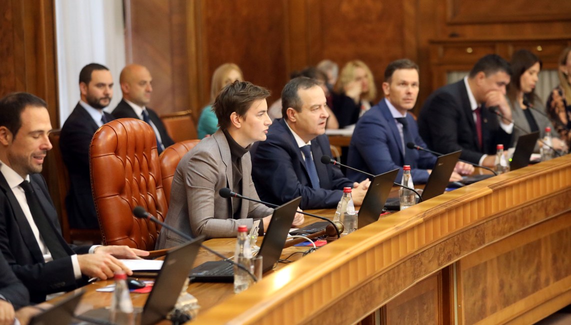 Održana prva sednica Vlade Srbije u novom mandatu