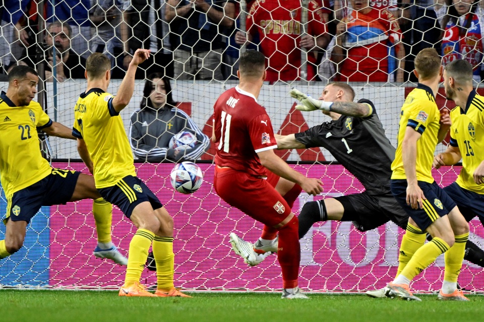 Luka Jović za pobedu fudbalera Srbije u Švedskoj