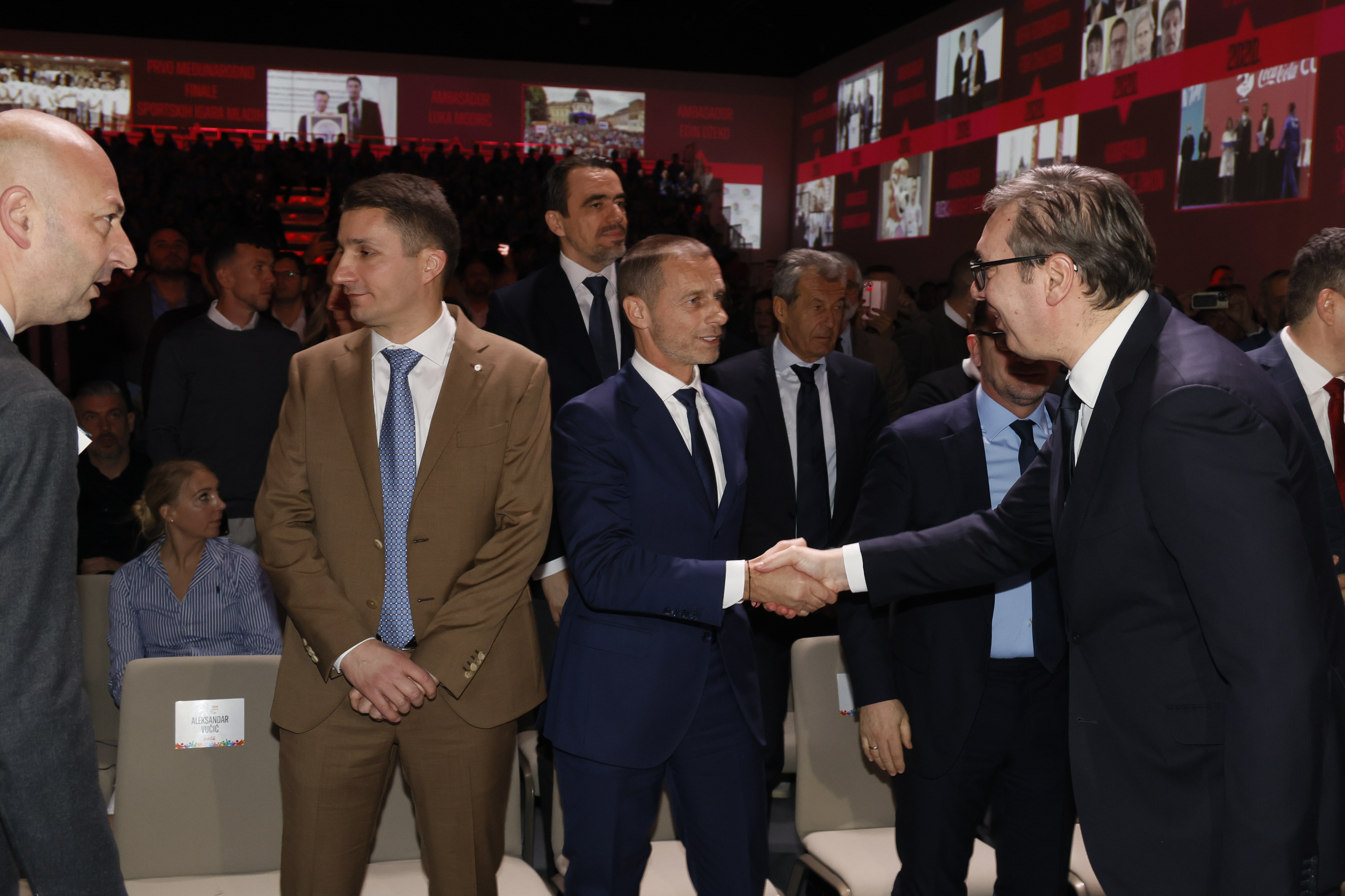 Vučić na svečanosti proglašenja novog ambasadora Sportskih igara mladih