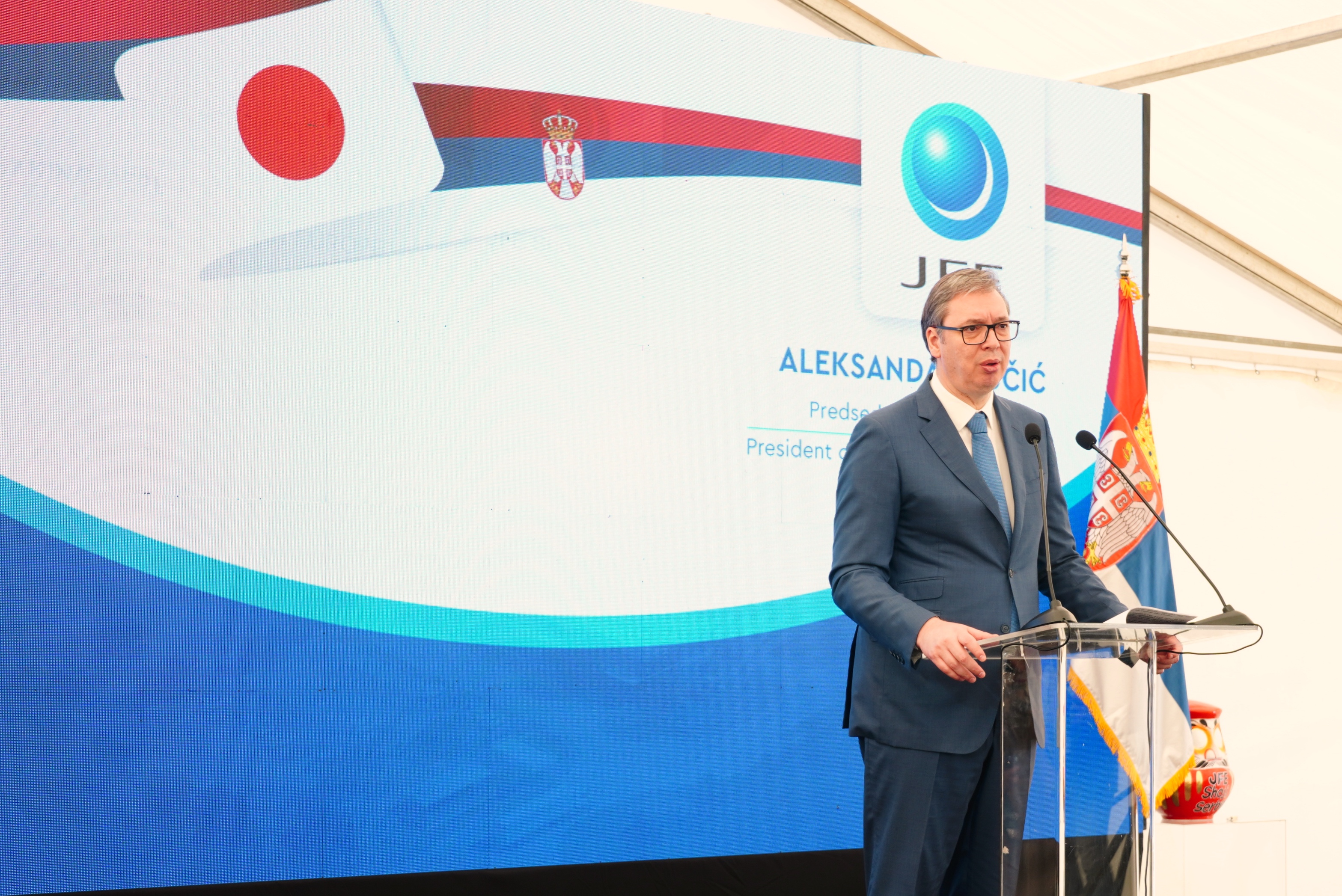 Vučić: Japanska kompanija JFE Šodži dovešće nove japanske investitore u Srbiju