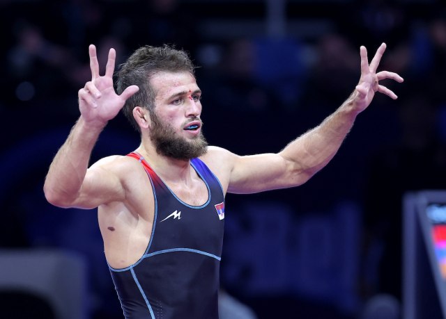 Rvač Srbije Georgij Tibilov osvojio bronzanu medalju na SP u Beogradu