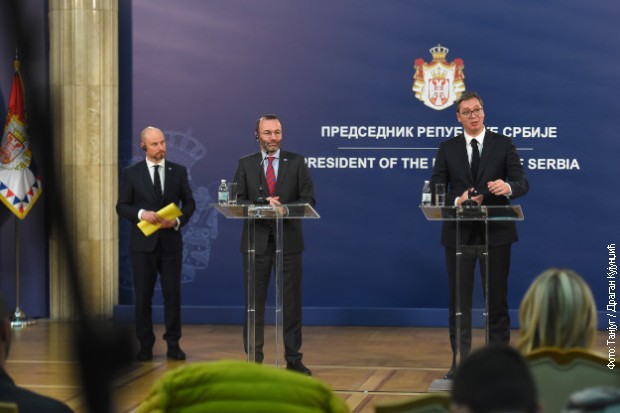 Veber: Srbija veliki prijatelj, učinićemo sve za njenu EU perspektivu