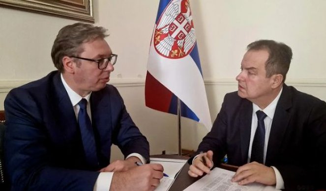 Vučić: Dobar razgovor sa Dačićem o budućnosti Srbije, sutra o onome na čemu radimo