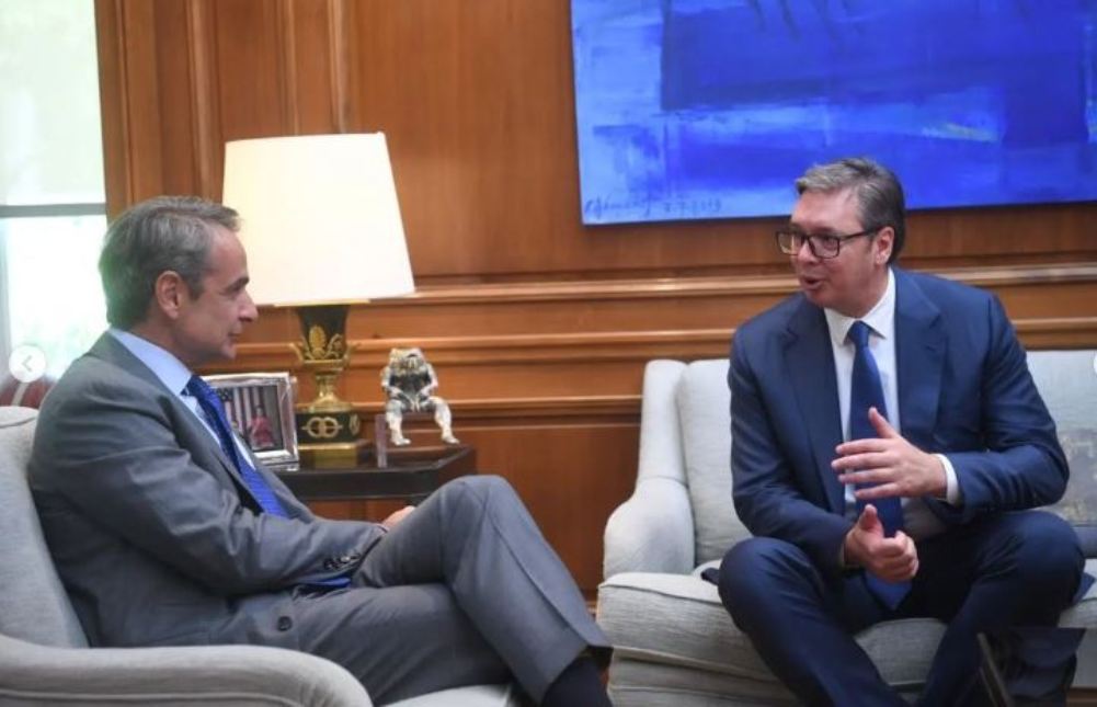 Vučić sa Micotakisom: Grčka neće menjati stav po pitanju Kosova