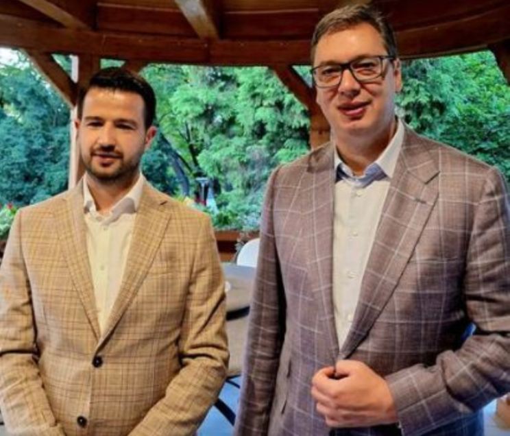 Vučić priredio večeru za predsednika Crne Gore