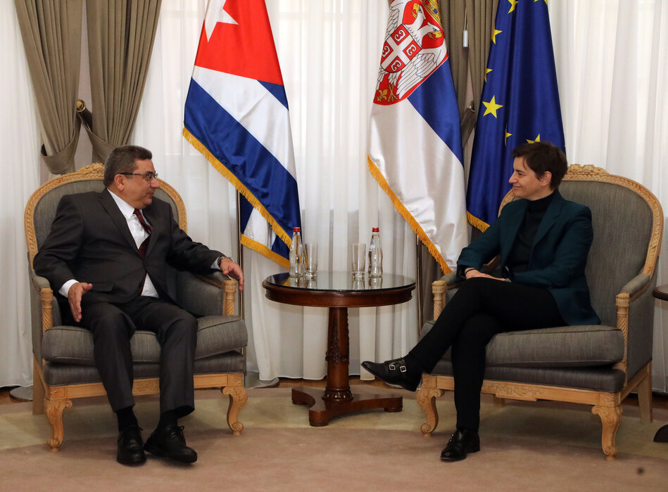 Brnabić: Cenimo doslednu podršku Kube suverenitetu i teritorijalnom integritetu