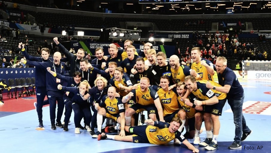 Rukometaši Švedske šampioni Evrope