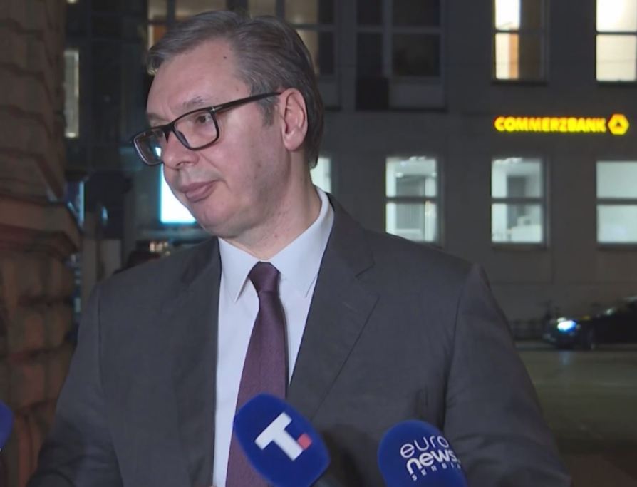 Vučić: Očekujem da Nemci budu oštri prema nama povodom KiM