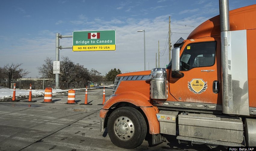 Odblokiran most između SAD i Kanade