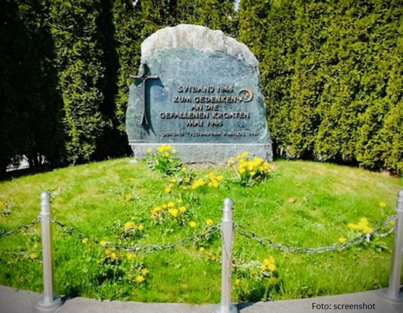 Sa spomenika u Blajburgu uklonjene oznake NDH, ostao samo neutralni natpis
