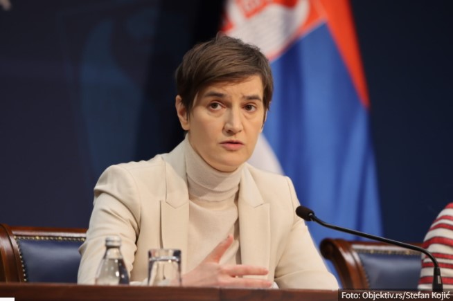 Brnabićeva: Situacija sve komplikovanija, borimo se da održimo poziciju Srbije