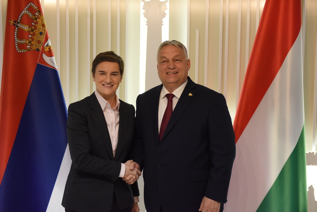 Orban i Brnabić: Odlični politički i ekonomski odnosi Mađarske i Srbije