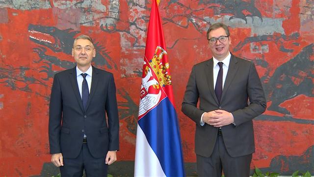 Vučić primio akreditivna pisma bugarskog ambasadora