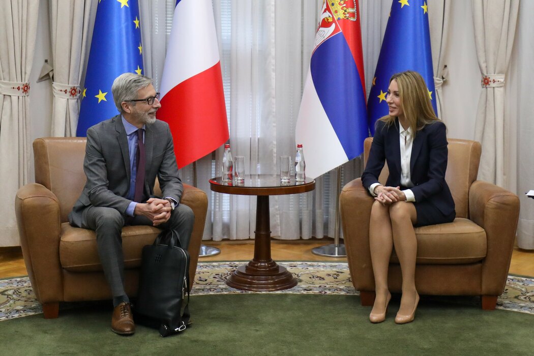 Đedović Handanović sa Košarom o saradnji Srbije i Francuske u energetici