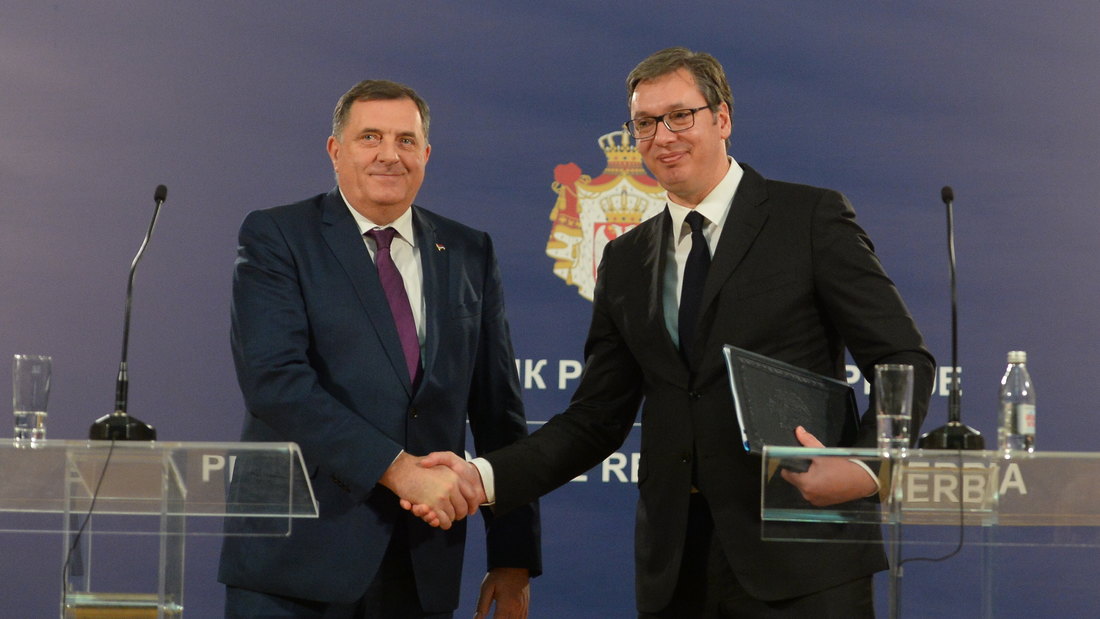 Dodik pozvao Vučića u zvaničnu posetu BiH