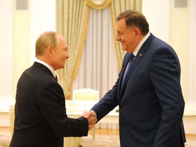 Dodik na sastanku sa Putinom: Vaša privrženost Dejtonskom sporazumu čuva Republiku Srpsku