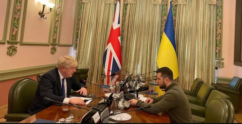 Džonson se sastao sa Zelenskim u Kijevu, obećao pomoć Ukrajini