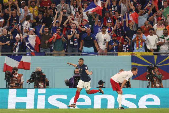 Francuska pobedom nad Danskom obezbedila osminu finala 