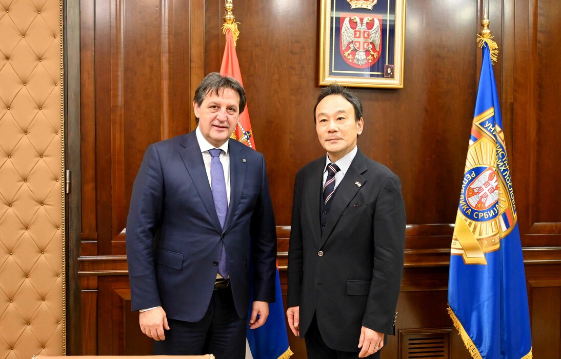 Gašić s ambasadorom Japana o unarpeđenju saradnje dve zemlje