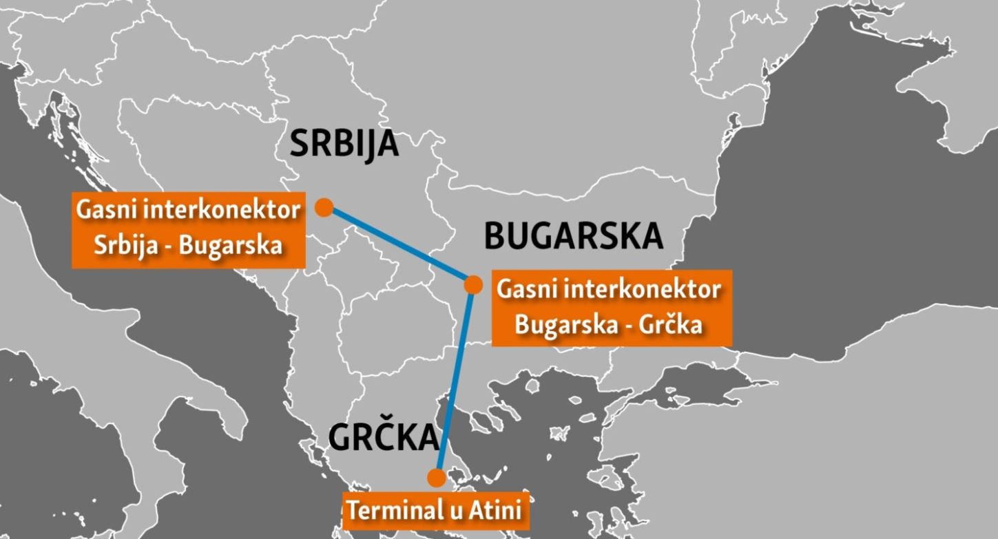 Sutra se pušta u probni rad gasovod Srbija - Bugarska