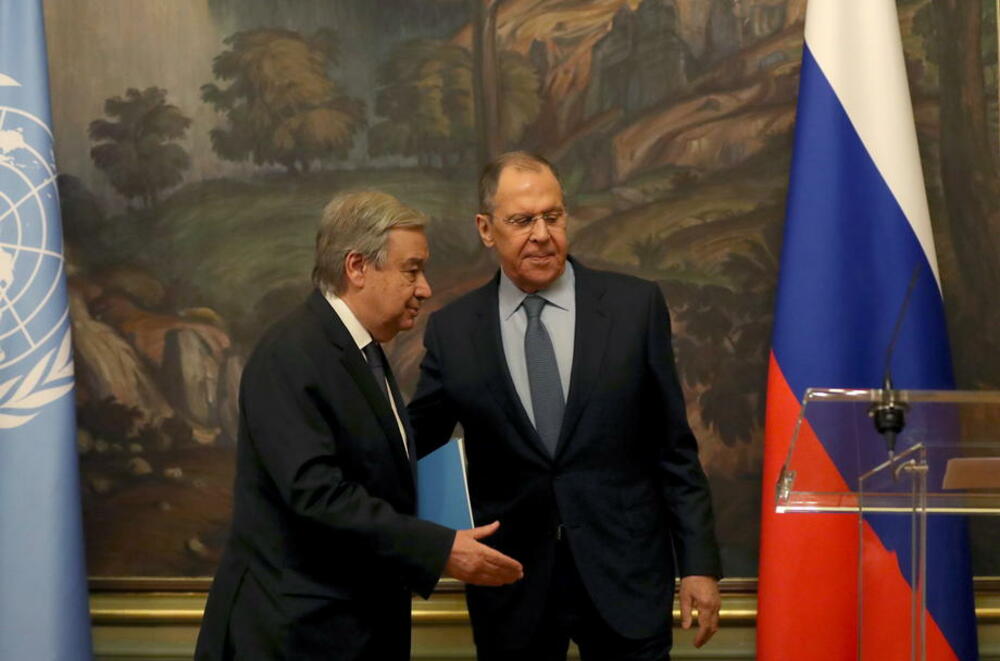 Hak: Gutereš želi susret sa Lavrovom na marginama G20