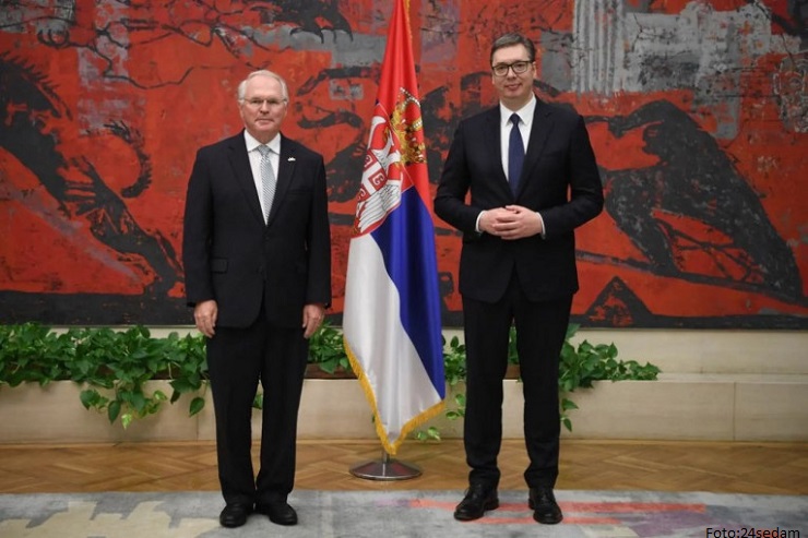 Vučić s Hilom o detaljima saradnje Srbije i SAD