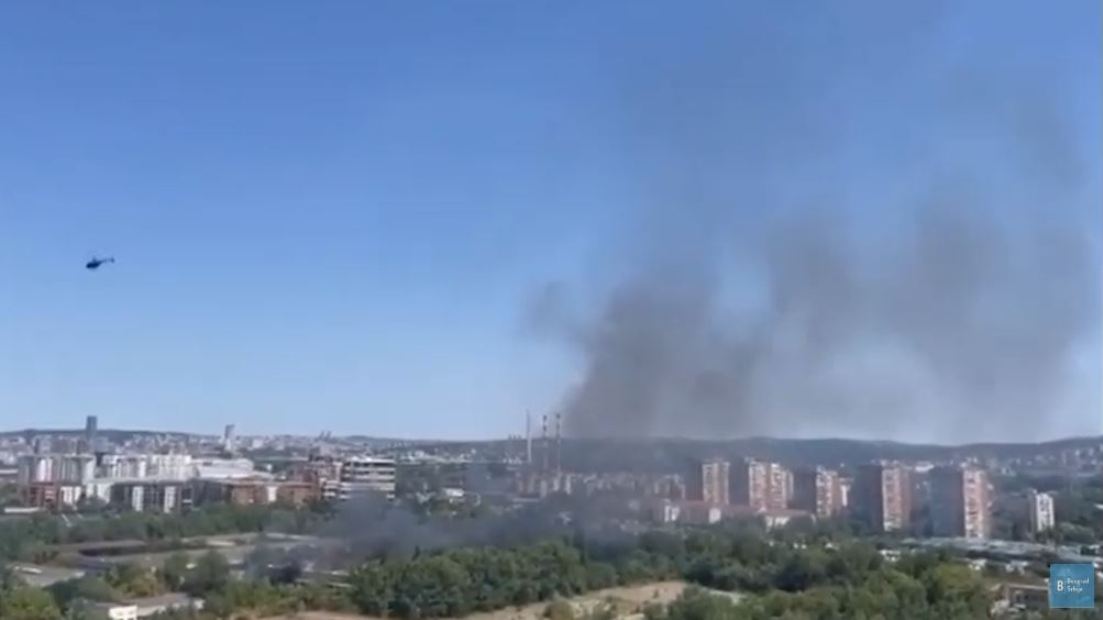 Lokalizovan požar u fabrici IMT na Novom Beogradu
