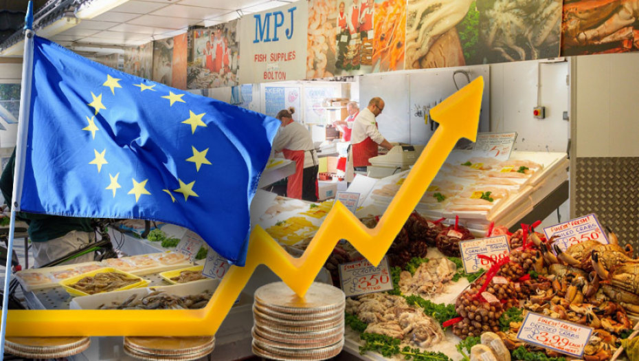 U maju inflacija u EU 8,8 odsto a u evrozoni 8,1 odsto