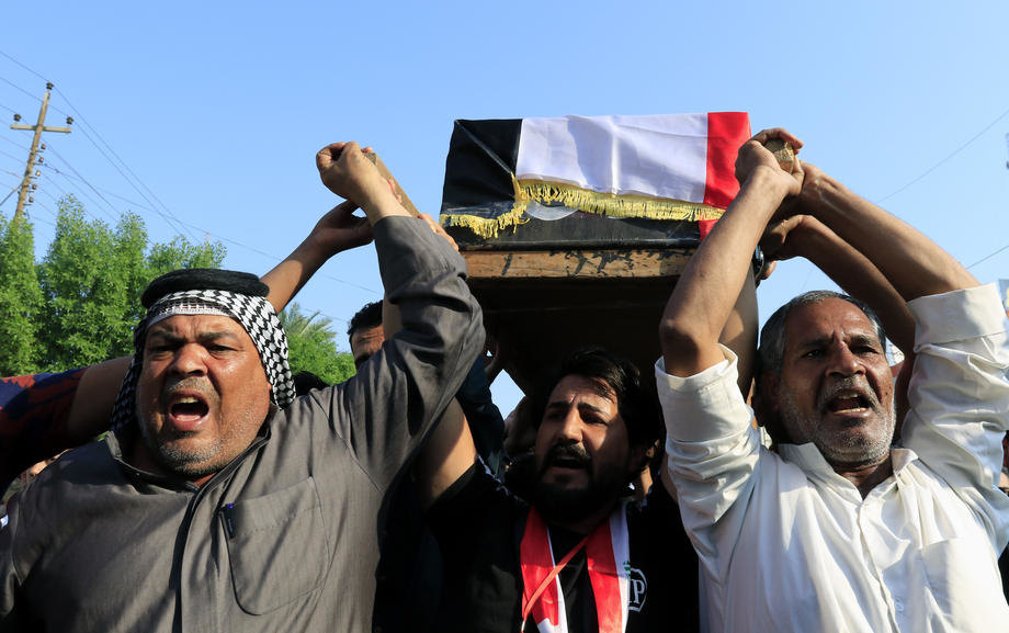 Nove žrtve protesta u Iraku, najmanje troje poginulih