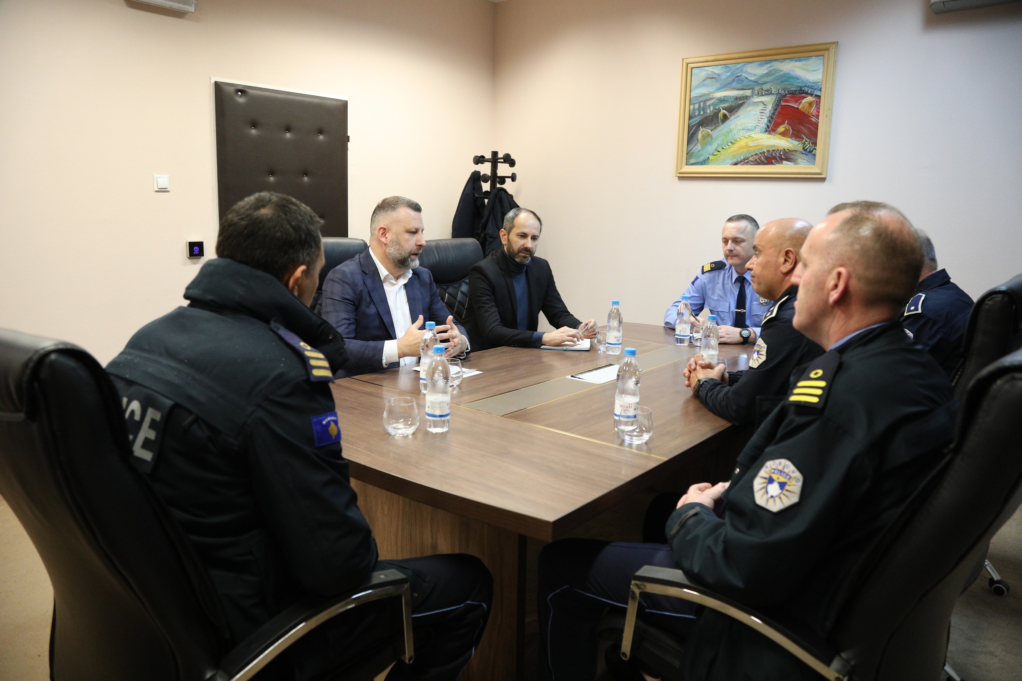 Jevtić razgovarao sa regionalnim direktorom policije i komandirom stanice u Štrpcu o bezbednosti