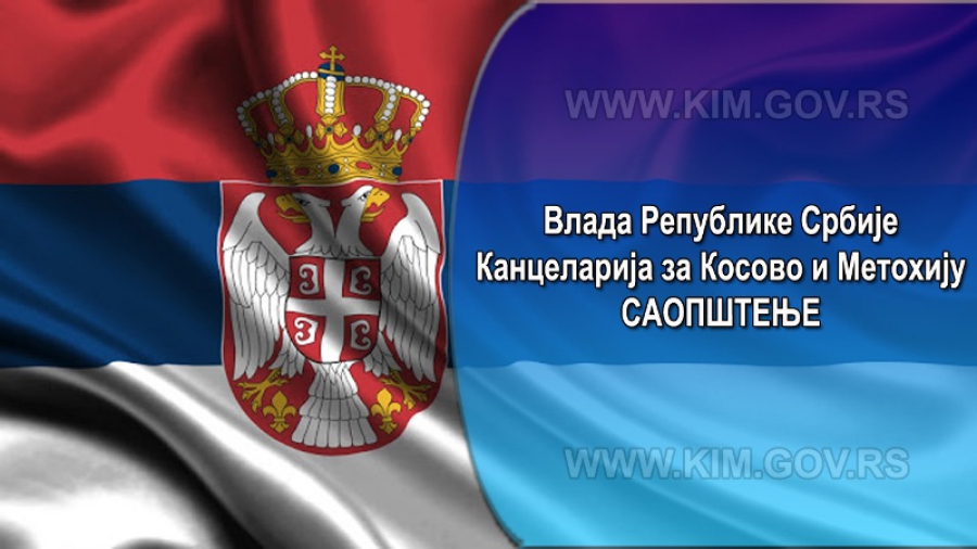 Kancelarija za KiM: Napadi na Srbe direktna posledica poruka neodgovornih političara iz Prištine