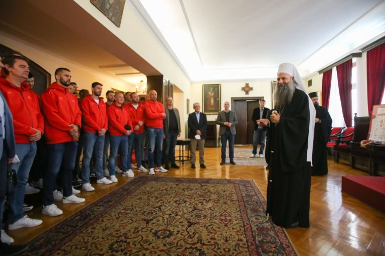 Patrijarh Porfirije primio delegaciju KK Crvena zvezda