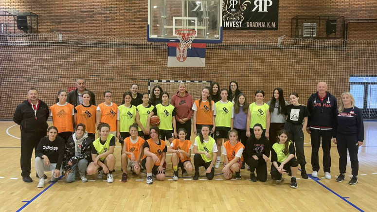 Održan edukativni trening za mlade košarkašice klubova Trepča i Zvečan